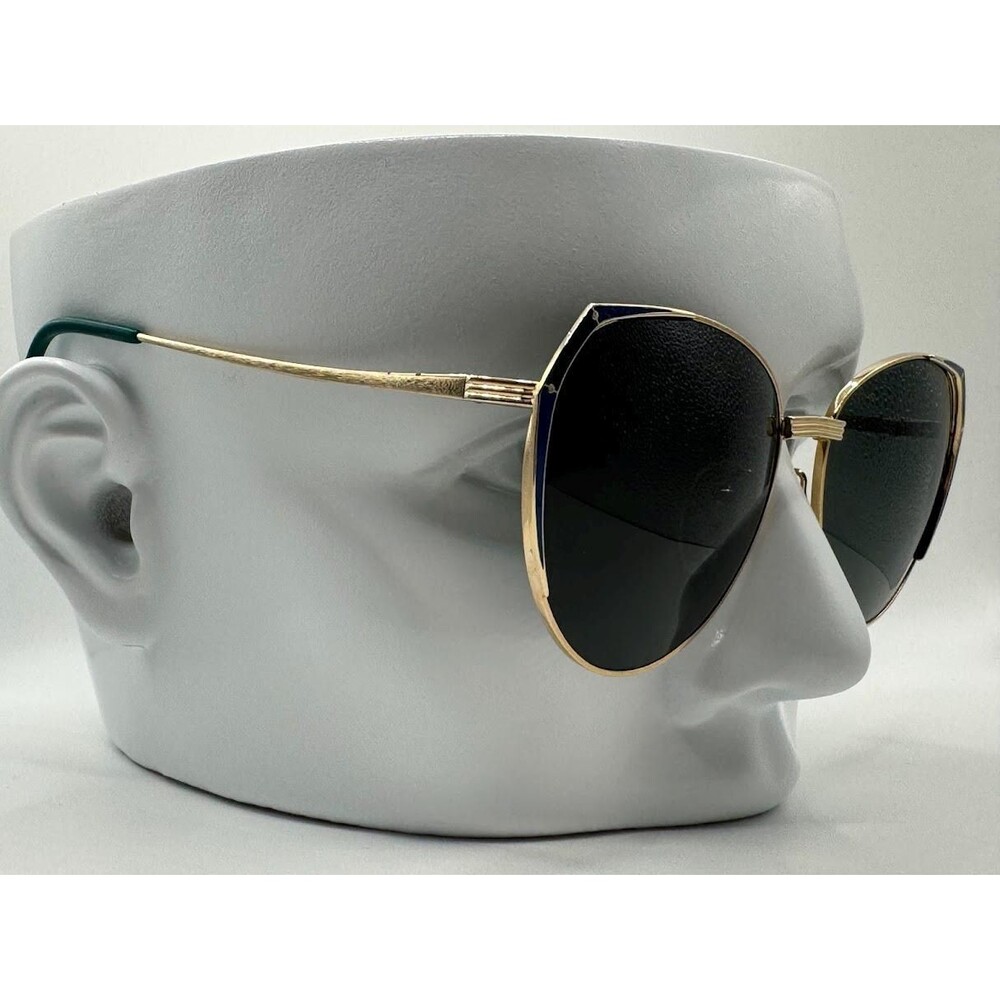 True Vintage Oversize Sunglasses NOS Butterfly Style G15 Lens Oleg Cassini 551.2